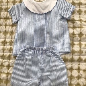 Smockingbird sailor set, super cute for Easter 🐰